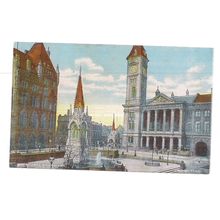 ART GALLERY, BIRMINGHAM, WARWICKSHIRE unused antique postcard =
