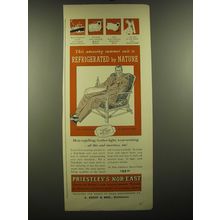 1942 L. Greif Priestley's Nor-East Suit Ad - This amazing summer suit