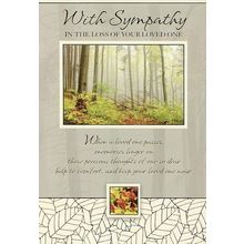 With Sympathy In The Loss of Your Loved One - 01895