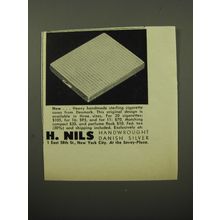 1950 H. Nils Sterling Cigarette Cases Advertisement