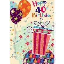 Age 40th Birthday - 00818