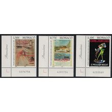 Monaco Advertising Posters 3v Corners Number 2005 MNH SG#2708-2710 MI#2750-2752