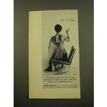 1961 George Tanier Furniture and Lighting Advertisement - You and Tanier