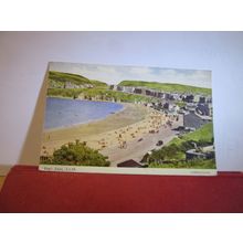 PORT ERIN, ISLE OF MAN used vintage postcard by J. Salmon 1954 pm =