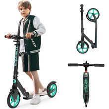 Kick Scooter for Ages 6+,Kid, Teens & Adults. Max Load 240 LBS. Foldable, Lightw