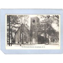 New York Horseheads The Methodist Church Street Scene ny_box3~958