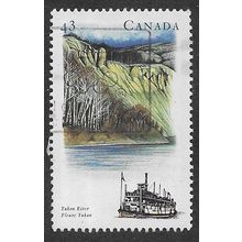 CAN 1993 43c 'RIVERS- YUKON' (3RD SERIES) FINE USED (EBID71-246)