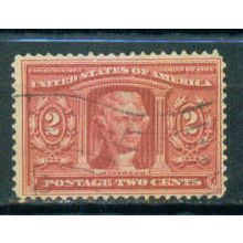 Used 324 2c Thomas Jefferson Just Clears C2524
