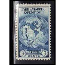 753 3c Byrd Expedition Just Clears MNH O5301