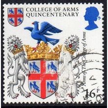 GB 1984 College of Arms Quincentenary - Arms of the College of Arms 16p Used