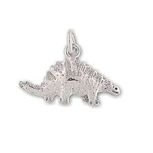 Sterling Silver Stegosaurus Pendant