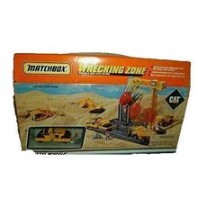 Matchbox Cat. Wrecking Zone Quarry Construction Site