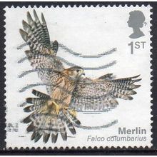 GB 2019 Birds of Prey - Merlin 1st Used