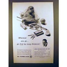 1960 Bell Telephone Ad - Wherever You Go