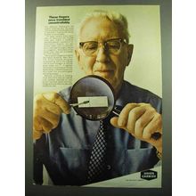 1969 Union Carbide Ad - These Fingers Once Trembled