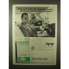 1975 National Car Rental Ad - Don Rickles - Inspection System