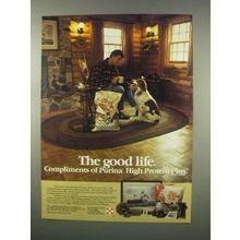 1981 Purina Dog Food Ad - The Good Life