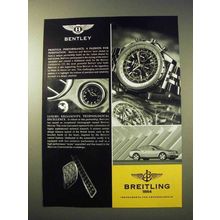 2003 Breitling Bentley Motors Watch Ad