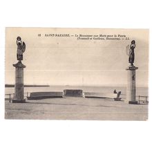 SAINT NAZAIRE, FRANCE used antique postcard