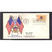 FDC Boerger Cachets 1635 13c New Jersey (Cachet-U/A) CV00691