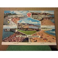 multiview, THE BAYS OF BROADSTAIRS, KENT unused postcard by Elgate =