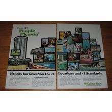 1978 Holiday Inn Ad - Holiday Inn gives you the #1 locations and #1 Standards