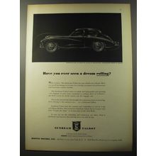 1953 Sunbeam-Talbot 90 Sedan Ad - art by Alexis De Sakhnoffsky