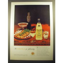 1956 Seagram's Golden Gin Advertisement