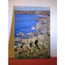 LIZARD HEAD, CORNWALL. unused vintage postcard J.Arthur Dixon Cornwall 327 =