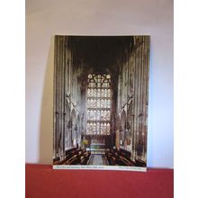 CHOIR & SANCTUARY, ABBEY, BATH, AVON. (SOMERSET) unused postcard by John Hinde =