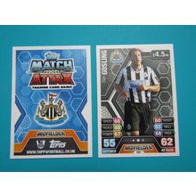 205. Dan Gosling - Newcastle Utd - Match Attax 2013/14 Football Card EF1