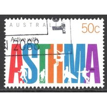 AUSTRALIA 2003: ACTIVE WITH ASTHMA - 50c USED (G5)