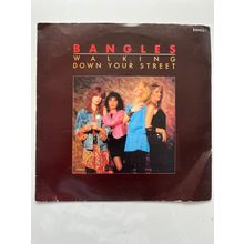 THE BANGLES - WALKING DOWN YOUR STREET (UK 7" VINYL, 1986)