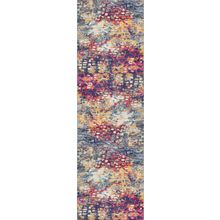 2' X 4' Teal Blue Abstract Dhurrie Area Rug