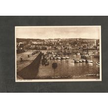 Postcard Cornwall St Ives The Harbour