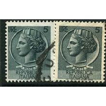 1953 Michel 884+932 - fine used (o) - Wmk. 3 and 4