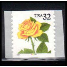 3054 32c Yellow Rose Very Fine MNH CNS 8888 PA6938