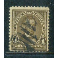 Used 269 4c Abraham Lincoln Barely Clears M03597