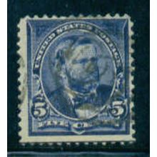 Used 281 5c Ulysses S. Grant Just Clears M05085