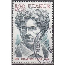France 1977 Michel 2056 O Cote (2008) 0.60 € Charles Cros Cachet rond