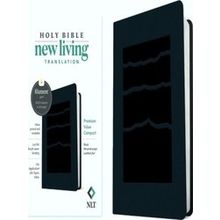 Nlt Premium Value Compact Bible, Filament Edition, Black - Various Authors