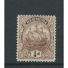 bermuda stamps sg77 hm sg 77 wm script