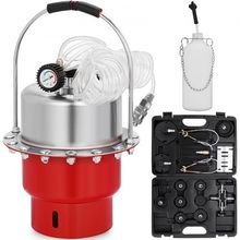 Pneumatic Air Pressure Bleeder Tool Kit Brake Bleeding Garage Workshop Mecha...