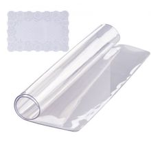Clear Table Cover Protector, 12" x 12"/305 x 305 mm Table Cover, 1.5 mm Thic...