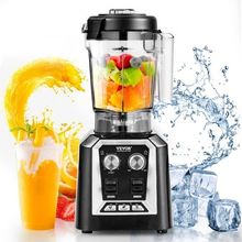 Professional Blender, Commercial Countertop Blenders, 68 oz Jar Blender Comb...