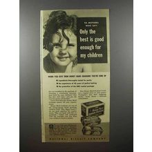 1940 Nabisco Honey Maid Graham Crackers Ad