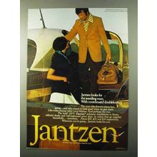 1971 Jantzen Coordinated Doubleknits Ad - Larry Mahan