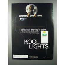 1981 Kool Lights Cigarette Ad, Piano - One Way to Play