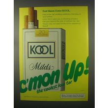 1981 Kool Cigarettes Ad - Exit Bland