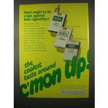 1981 Kool Cigarettes Ad - Law Against Blaw